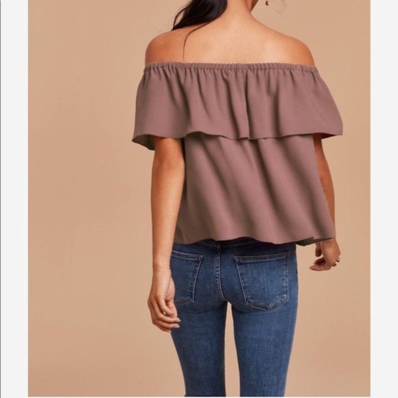 Wilfred Promener Off Shoulder Top Sz M - Picture 2 of 7